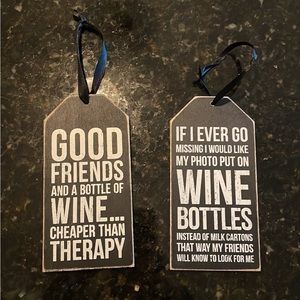 Decorative Wine Tags